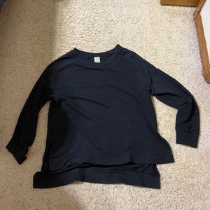 Avia Tops - Avia Black Tunic Sweatshirt Avia Tops - Avia Black Tunic Sweatshirt